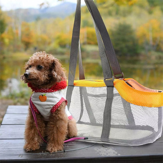 SAC DE TRANSPORT POUR CHIEN | ORANGE